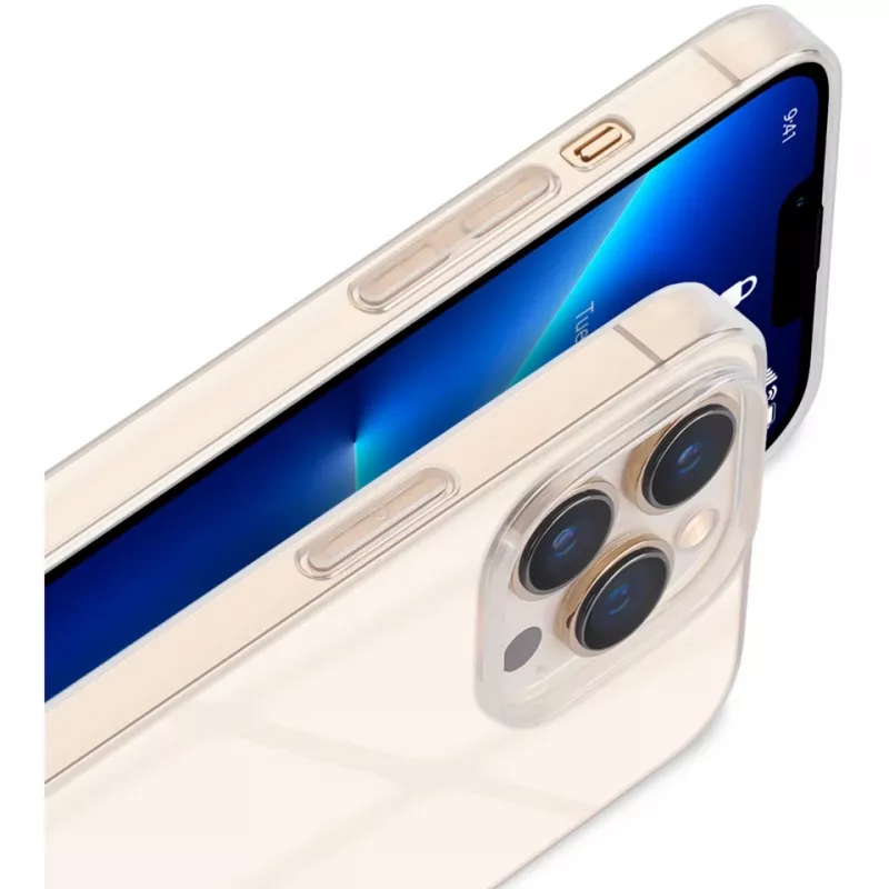 StyleShell Flex, priehľadné puzdro na telefón, iPhone 15 Pro Max