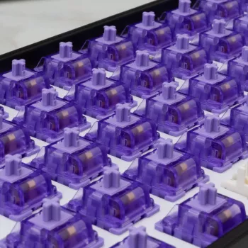 White Shark Purplepulse mechanické spínače, 25 ks