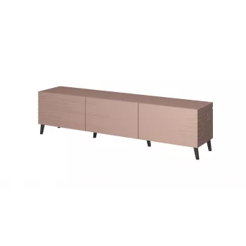 Cama RTV skrinka NOVA 186x40x48 ružová matná
