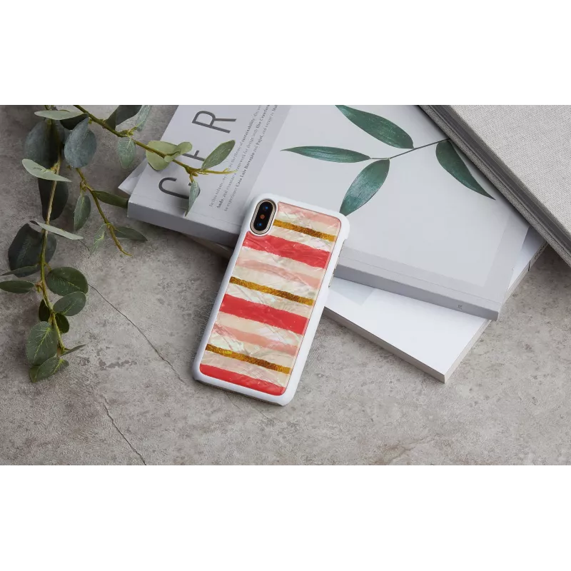 Puzdro na telefón iKins pre iPhone XS/XS Short — Cake White ochranné puzdro