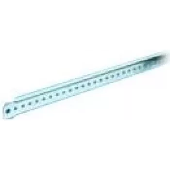Montážna lišta Rittal 4696.000, oceľ, strieborná, hĺbka 540 mm, balenie 20 ks