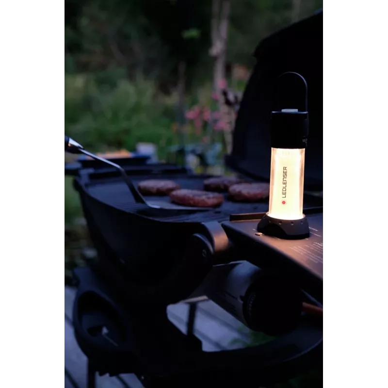 Ledlenser ML6 teplé svetlo čierna, biela univerzálna baterka LED