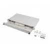 Optický patch panel LANBERG FOP1-24SD-LQS 19 palcov 1U 24xSC duplex 24xLC quad