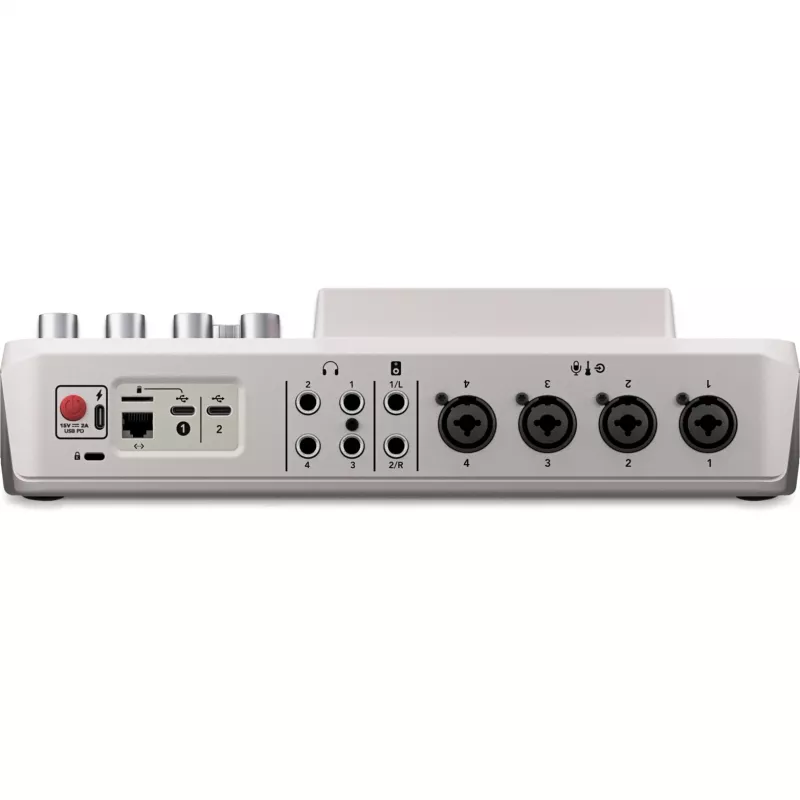 Audio rozhranie Rode RodeCaster Pro II biela — viackanálová USB nahrávacia konzola
