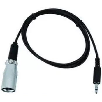 EUROLITE DMX adaptér — 1x 3,5 mm jack na 1x XLR konektor samec