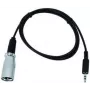 EUROLITE DMX adaptér — 1x 3,5 mm jack na 1x XLR konektor samec