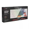 Savio ASTRAL WHITE JADE klávesnica Gaming USB QWERTY US International