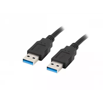 USB kábel -A M/M 3.0 0,5 m čierny
