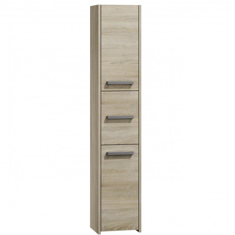 Topeshop S33 SONOMA kúpeľňová úložná skrinka dub
