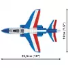 Stavebnica Cobi Alpha Jet Patrouille de France model v mierke 1:48 COBI-5841