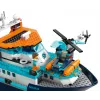 Stavebnica LEGO City Arktická expedičná loď 60368 — 815 dielov, 7+ rokov, obsahuje 4 minifigúrky