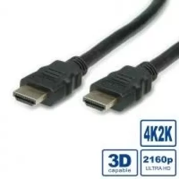HDMI Ultra HD kábel + Ethernet VALUE M/M 5 m