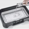 Stolový elektrický gril SEVERIN PG 8593, 2000 W, obdĺžnikový rošt, čierny