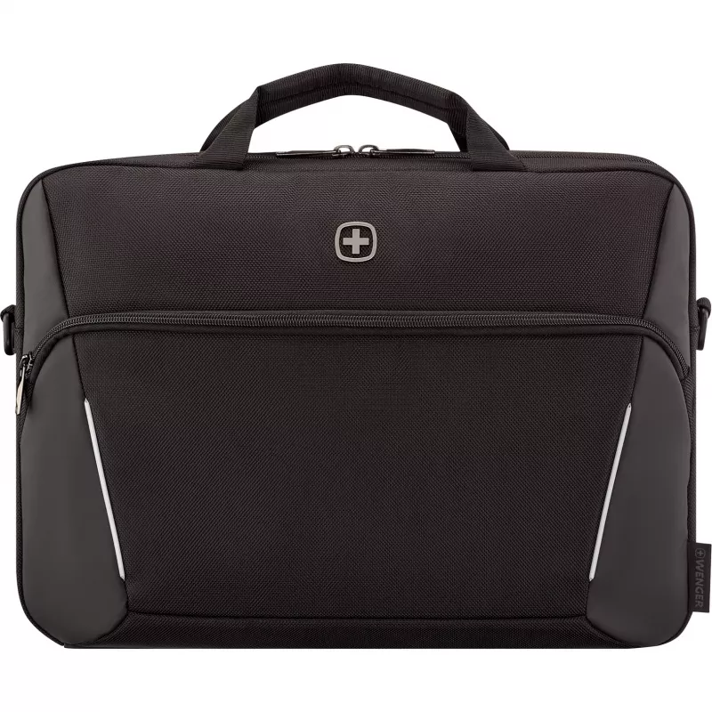 Taška na notebook Wenger XE Compact Brief 16 s priehradkou na tablet, čierna