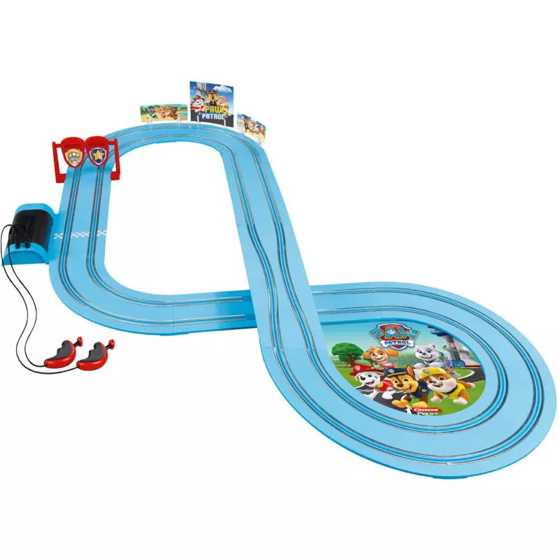 Pretekárske auto a dráha CARRERA 20063035 – PAW Patrol 'On the Double', viacfarebné, pre deti od 3 rokov