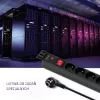 Qoltec 53996 predlžovacia zásuvka pre RACK 19 | 1U | 16A | PDU | 8xFRANZÚZSKA | 2m
