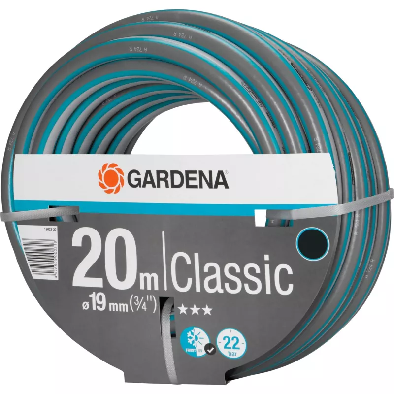 Záhradná hadica Gardena 18022-20 20 m nadzemné PVC sivá oranžová