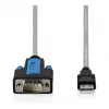 USB 2.0 na RS232 adaptérový kábel DIGITUS DA-70170, FTDI čipset, 1,8 m, USB Type-A na DB9