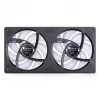 Jonsbo ZB-240BR 120mm Reverse Blade ARGB PWM balenie 2 ks skriňové ventilátory - čierne