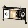 Ergo Office ER-300 B stolová priečka / organizér, 1295 x 242 x 726 mm, oceľ, max. zaťaženie 10 kg, čierna
