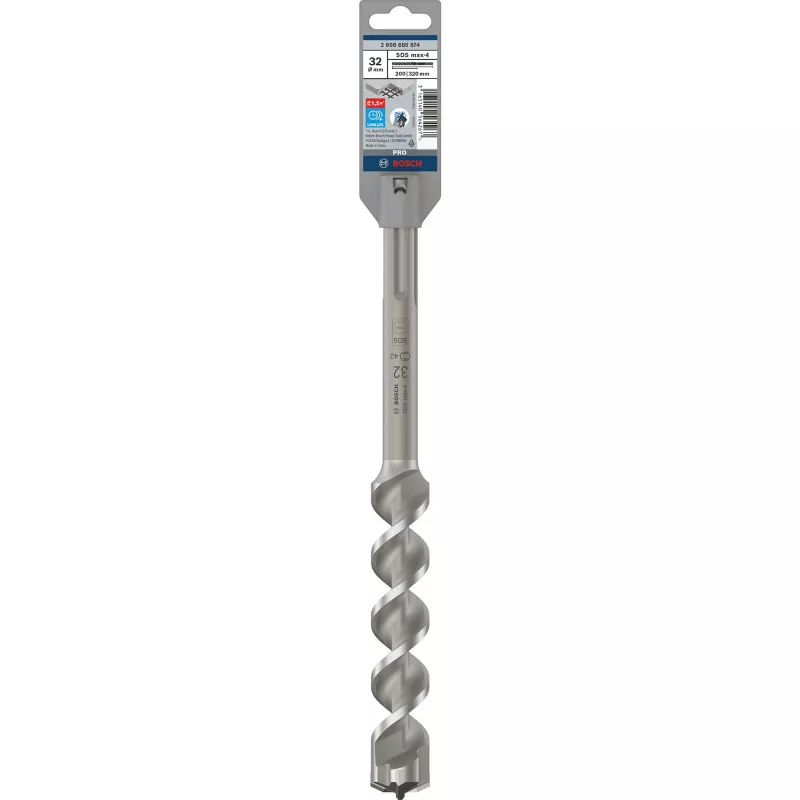 Bosch Accessories SDS max-4, 32x200x320mm 2608685874 vrták do kladiva 32 mm SDS-Max 1 ks