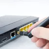 Vonkajšia 4G LTE dvojitá anténa QOLTEC 57047 5 dBi omnidirekčná