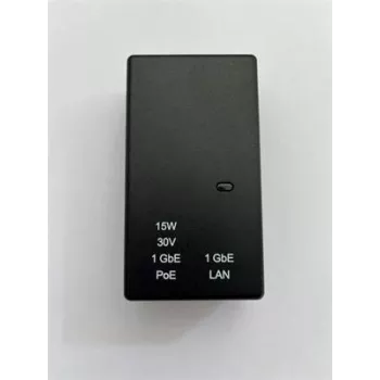 PoE adaptér Cambium Networks N000900L001D — Gigabit Ethernet, 30 V PoE, 15 W výstup, 90–264 V AC vstup