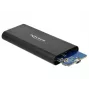 Delock - puzdro na úložisko - M.2 - M.2 NVMe karta - USB 3.1 (Gen 2) - čierna (42614)