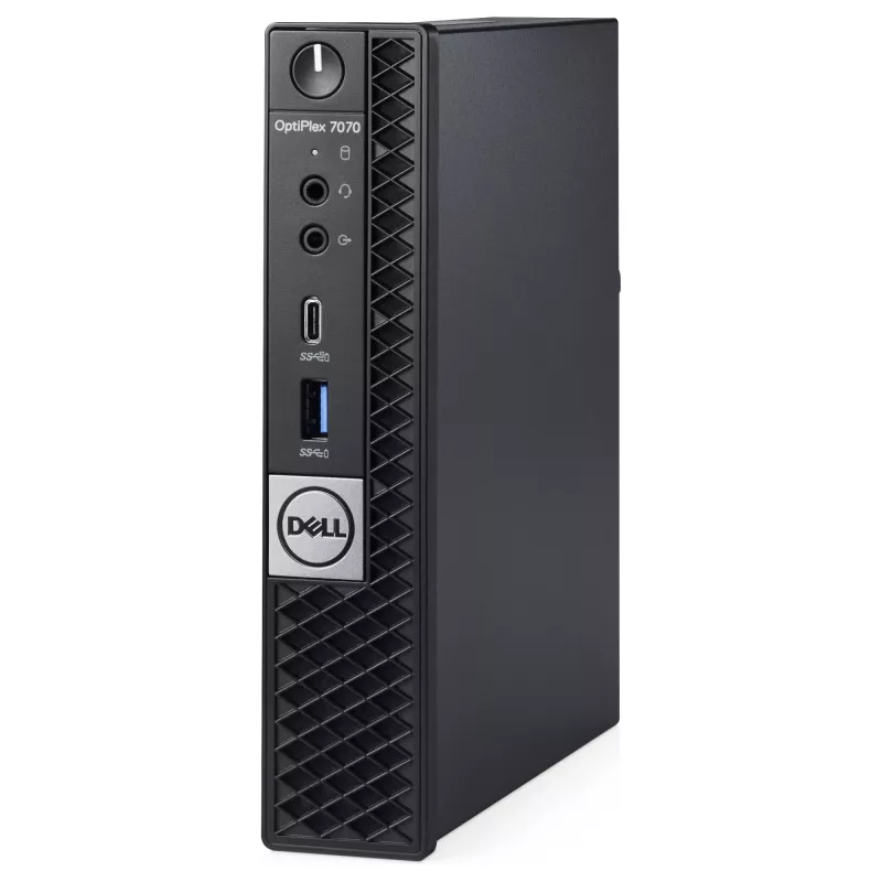 Mini PC tecXL OptiPlex 7070 MP (repasovaný) — Intel Core i3-9100T, 16 GB DDR4, 256 GB SSD, Windows 10 Pro, MFF