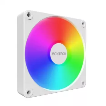 Montech GF120 V2 ARGB modul ventilátora počítačovej skrine 12 cm biely 1 ks