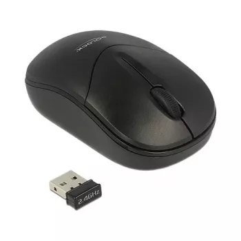 Myš DeLOCK 12494 RF bezdrôtová optická 1000 DPI