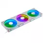 Phanteks D30-140 PWM Regular Airflow D-RGB ventilátor do skrine 140 mm, biely, 3 ks