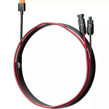 Kábel EcoFlow LMC4-XT60I-2,5M pre solárne panely, XT60i konektor, 2,5 m, čierna/červená