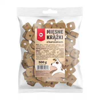 MACED mäsové plátky s kuracím mäsom pre psov - 500 g