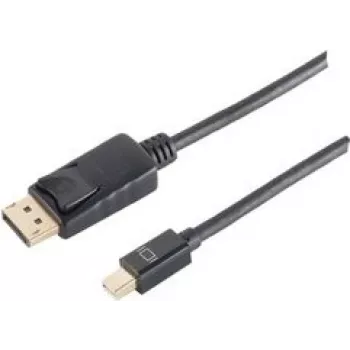 DisplayPort kábel ShiverPeaks BS10-52025 1 m Mini DisplayPort čierny