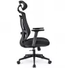 Kancelárska stolička Sharkoon OfficePal C10 – čierna, ergonomický dizajn, výškovo nastaviteľná