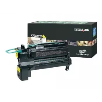 Lexmark X792 - mimoriadne vysoká výťažnosť - žltá