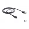 USB kábel DeLOCK EASY-USB 2.0-A USB 2.0 micro-B 1 m