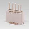 Maestro MR-1412-BEIGE sada nožov s blokom + sada krájacích dosiek béžová