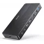 Dokovacia stanica UNITEK D1103A01 USB4 káblová čierna 100W Power Delivery