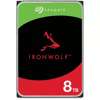Balík SEAGATE NAS HDD 2x8TB IronWolf 7200rpm 6Gb/s SATA 256MB cache 8.9cm 3.5inch 24x7 CMR pre NAS a RAID Rackmount systémy BLK