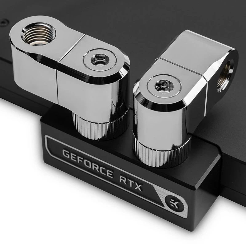 EK Water Blocks EK-Quantum Torque G1/4 Double Extension Offset MF 28 prípojka, niklová