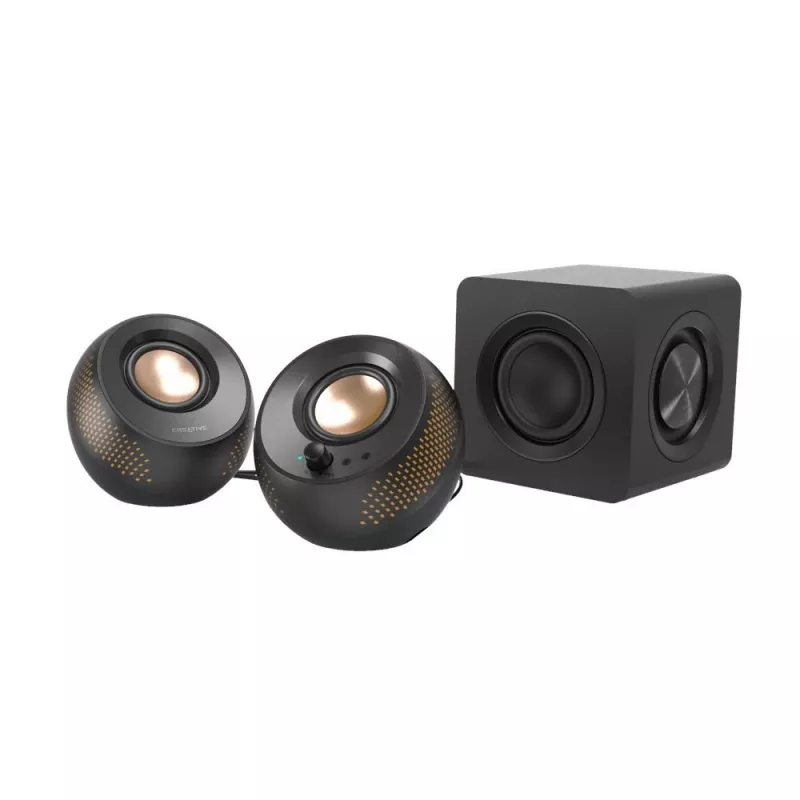 Creative Labs Creative Pebble X Plus reproduktorová sada 30 W univerzálna čierna 2.1 kanály Bluetooth