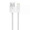 Kábel Baseus Dynamic USB na Lightning, 2,4A, 2m (biela)