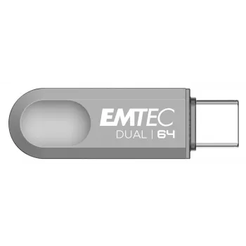 USB kľúč Emtec 64 GB USB Type-A USB Type-C D280