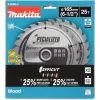 Makita Efficut B-62985-2 pílové kotúče, 165 x 20 mm, 25 zubov, 2 ks