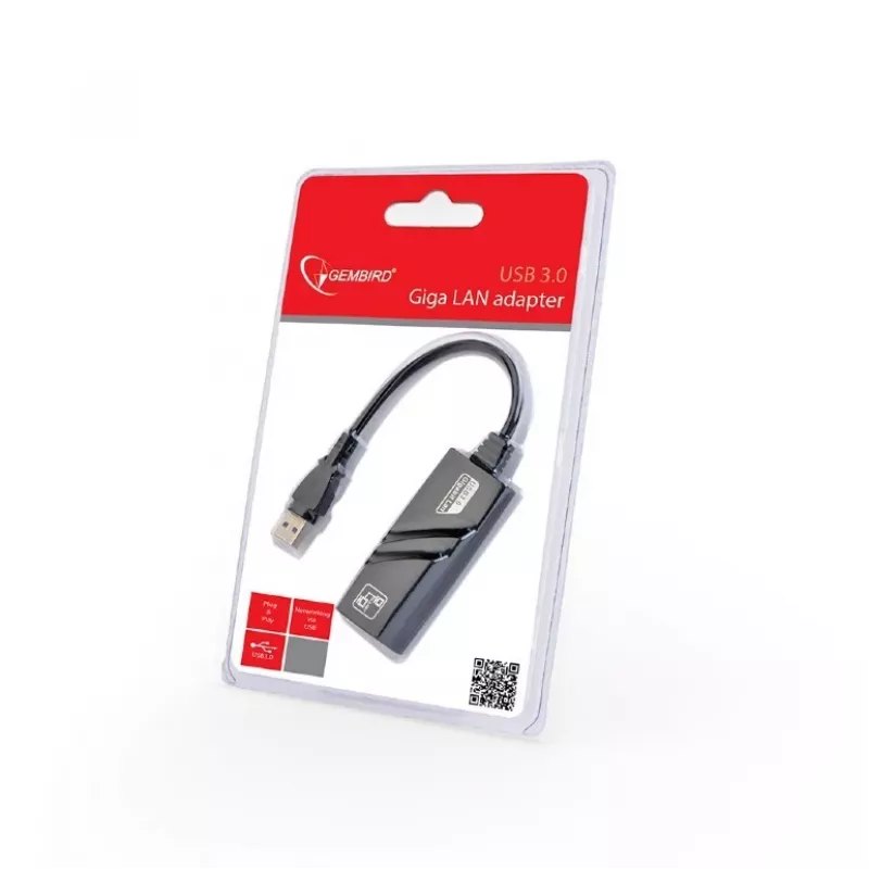 Gembird NIC-U3-02 sieťová karta Ethernet 1000 Mbit/s