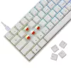 Káblová mechanická klávesnica White Shark Shinobi-2 (GK-004211) — US-layout, Red spínače, biela