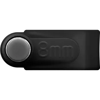 Goobay Kabelclip 8 mm, čierna (64681)