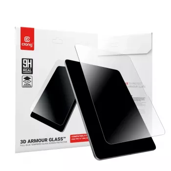 Tvrdené sklo ochrana displeja Crong pre iPad Pro 13 palcov M4 — Anti-Scratch, High Transparency